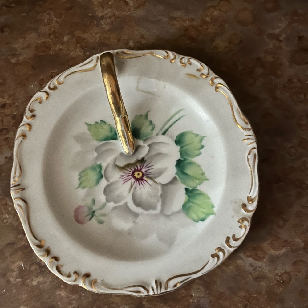 Hand Painted Rossetti Lemon Server Plate